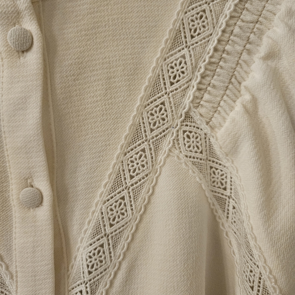 Sezane blouse fride white shirt euro 34 - Picture 4 of 8